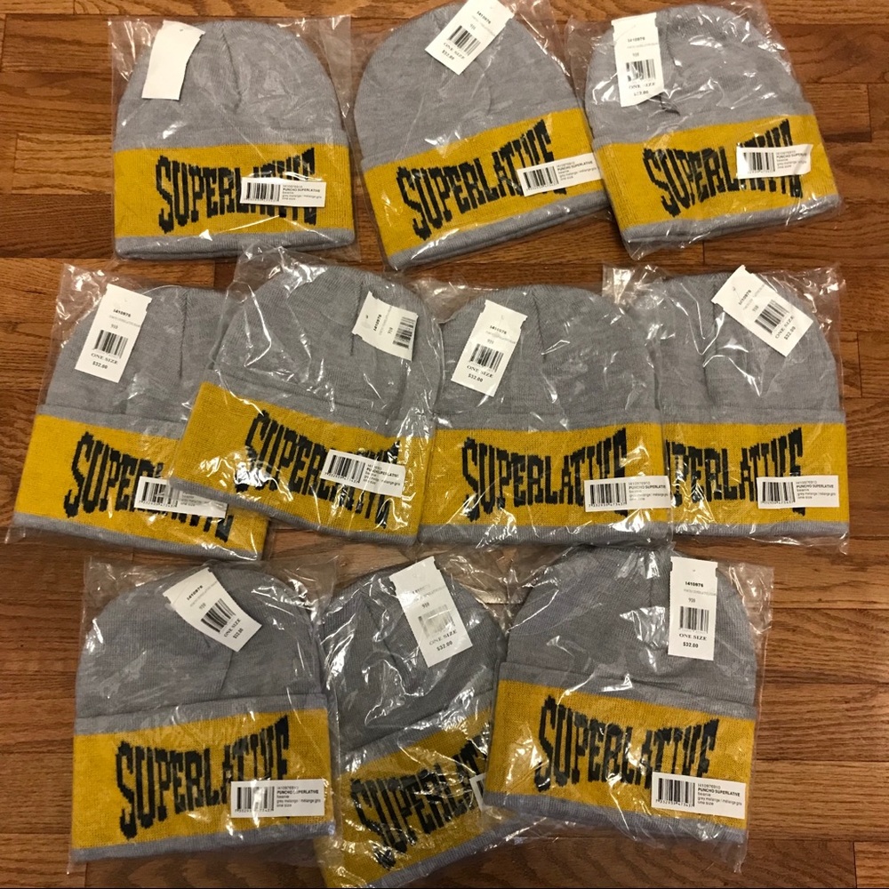 New$320 Lot  10 Wesc  Men’s Beanies Wholesale